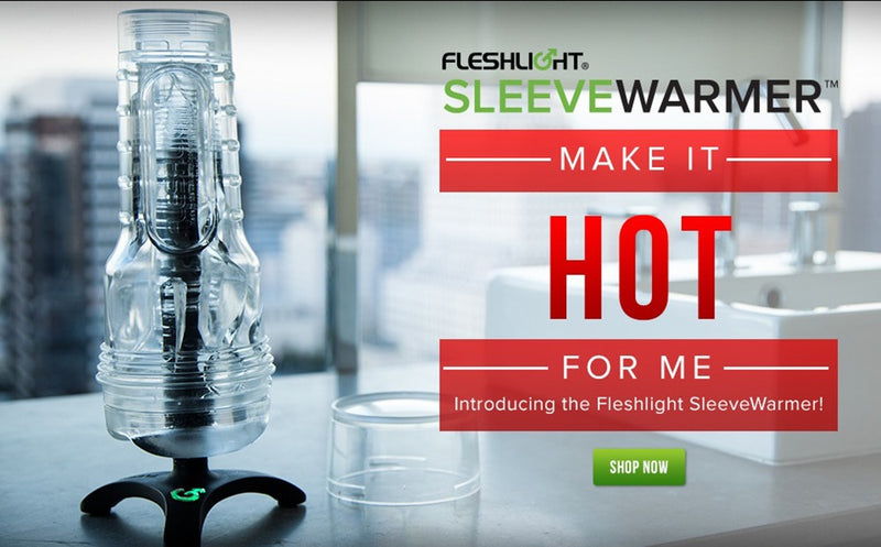 Fleshlight Sleeve Verwarmer - Zwart