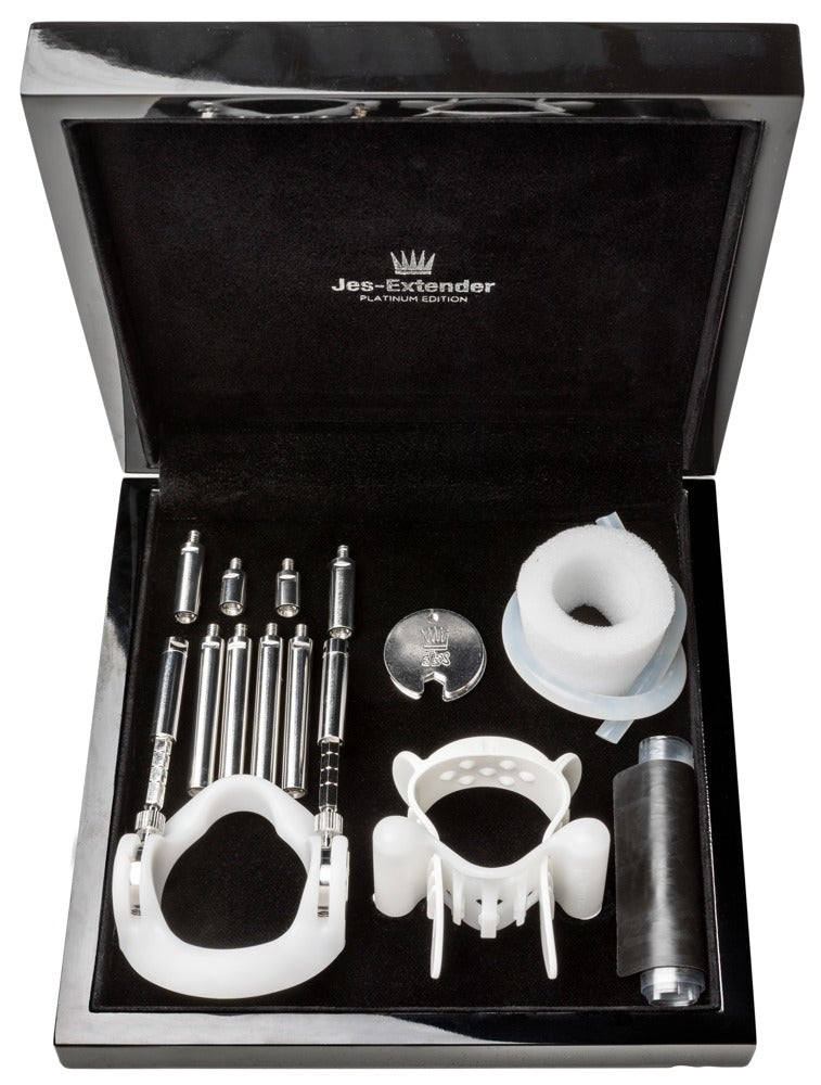Jes-Extender Platinum penis expander - Zilver