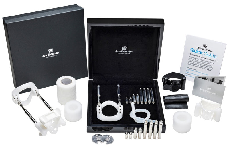 Jes-Extender Platinum penis expander - Zilver