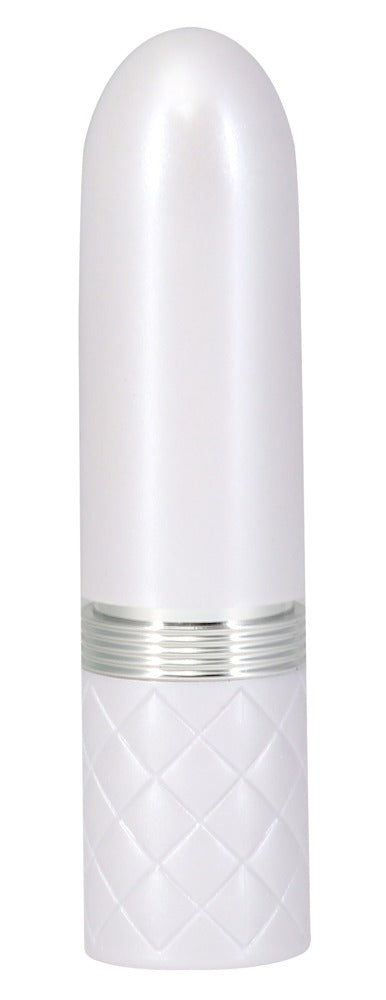 PILLOW TALK Mini vibrator lippenstiftvormig met Swarovski - Roze