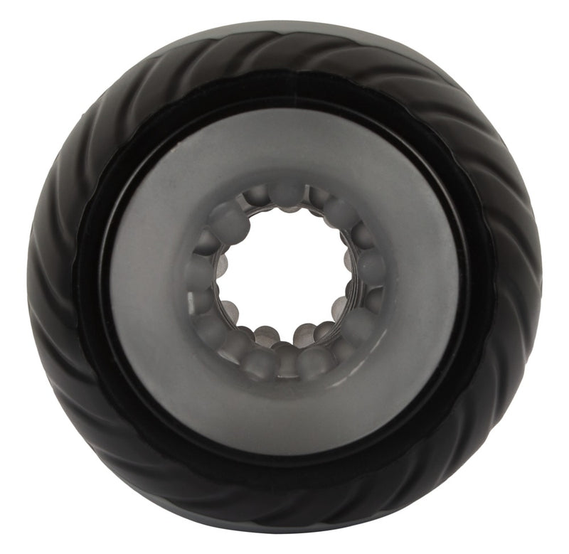 You2Toys Donut masturbator met noppen en 2 motoren - Zwart