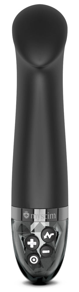 Mystim E-stimulator met vibratie en 5 intensiteitsstanden - Zwart