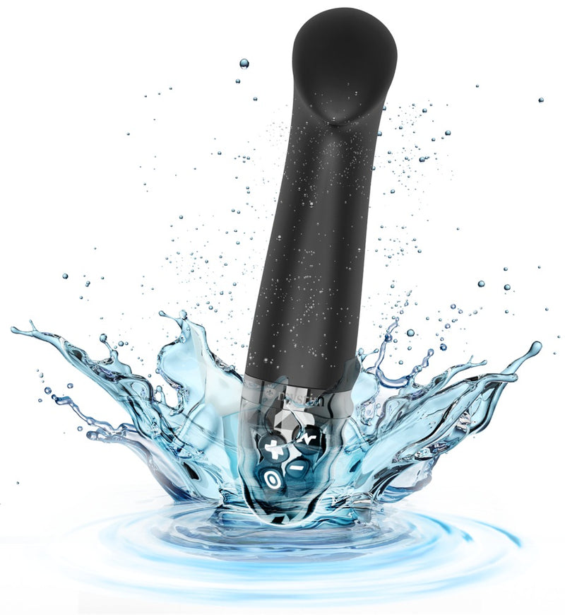 Mystim E-stimulator met vibratie en 5 intensiteitsstanden - Zwart