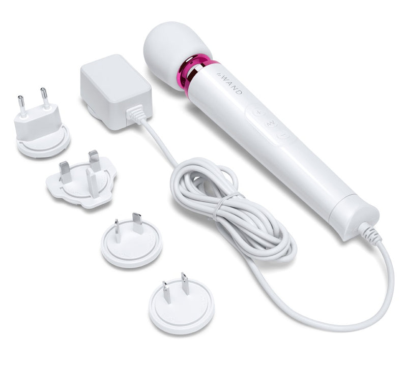 le Wand Trilkussen compact met 6 vibratiestanden - Wit
