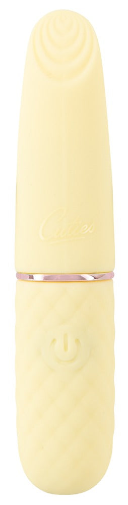Cuties Mini Vibrator met 10 standen - Geel