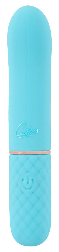 Cuties Mini Vibrator met 10 standen - Blauw