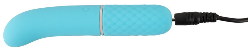Cuties Mini Vibrator met 10 standen - Blauw