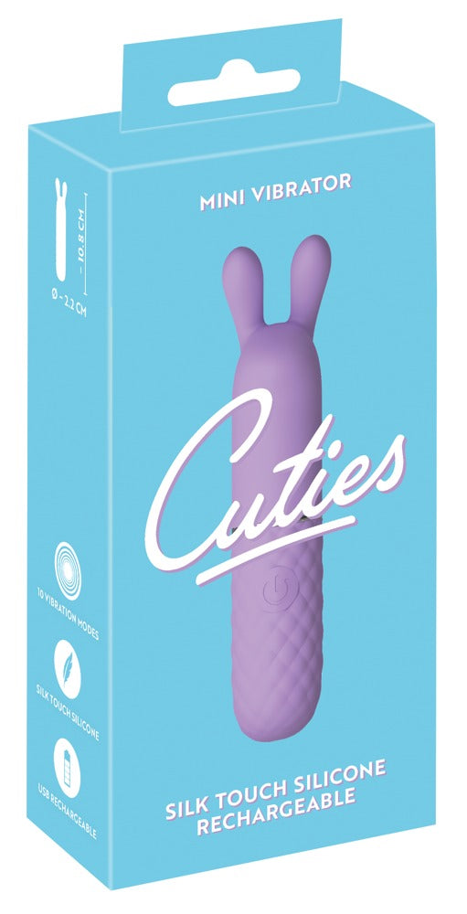 Cuties fluweelzachte oortjes - Paars