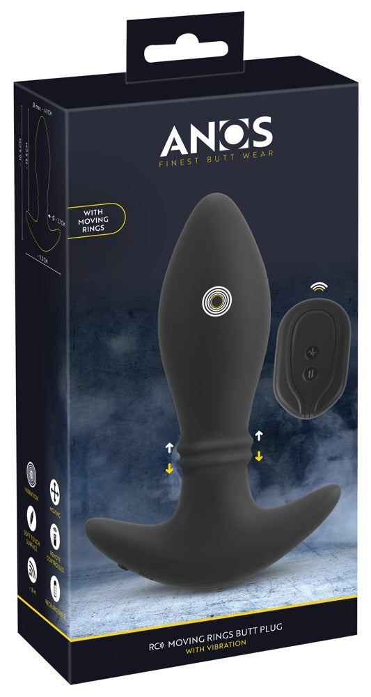ANOS Butt plug - Zwart