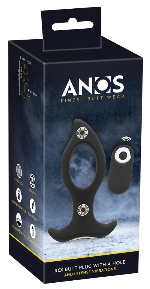 ANOS Butt plug - Zwart