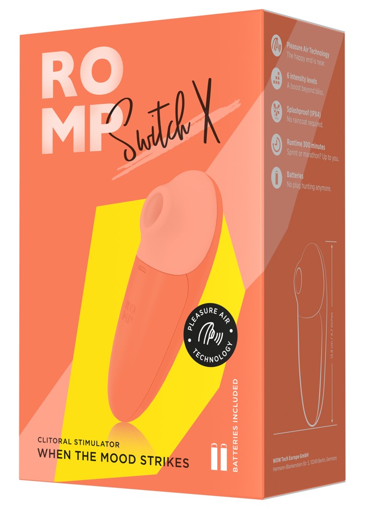 ROMP Switch X vibrator - Oranje