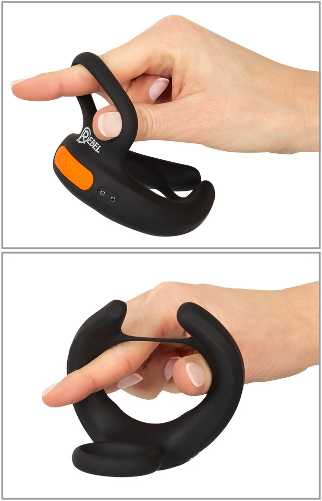 Rebel Scrotum stimulator - Zwart