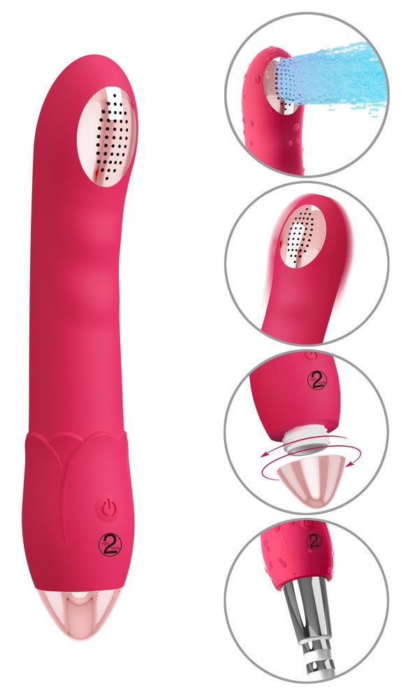 You2Toys Showers to orgasm vibrator - Rood