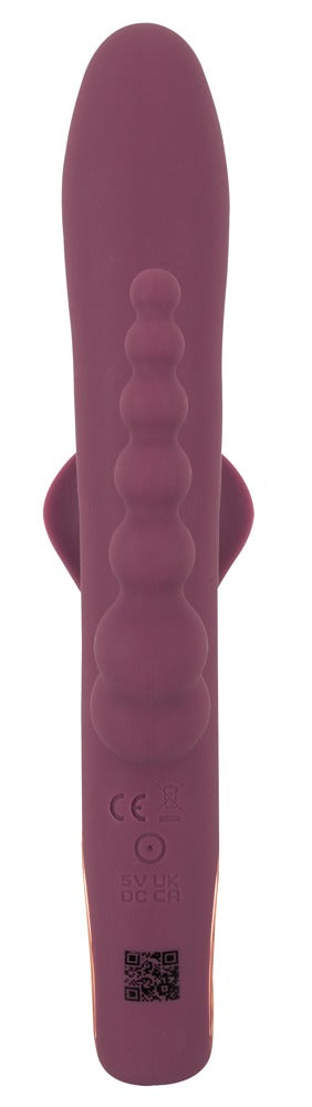 You2Toys Slim Triple Plum vibrator - Paars
