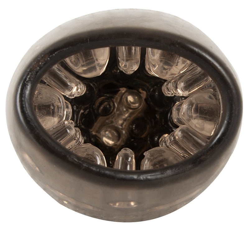Stroker Masturbator roterend met vibratie - Zwart