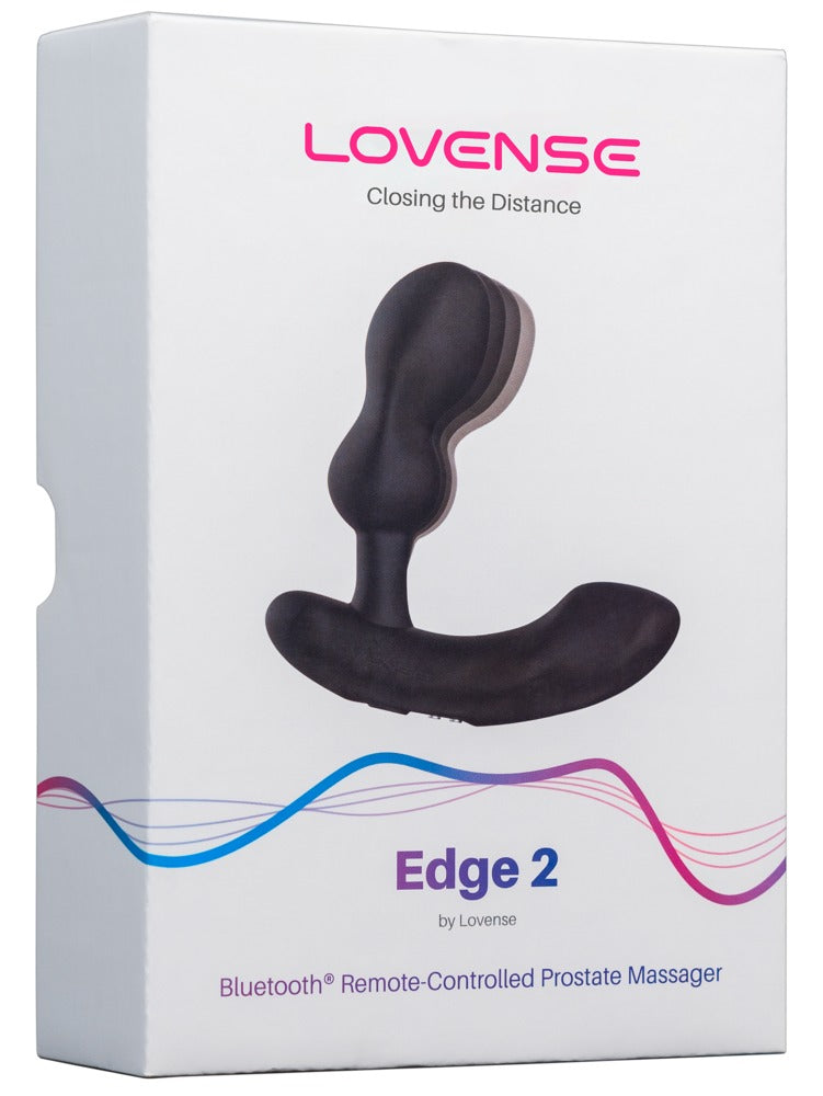 Lovense P-spot vibrator met perineumstimulator - Zwart