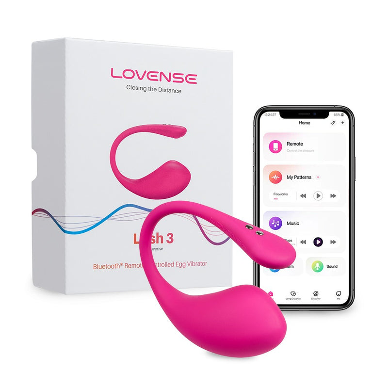 Lovense Egg vibrator met G-spot focus - Roze
