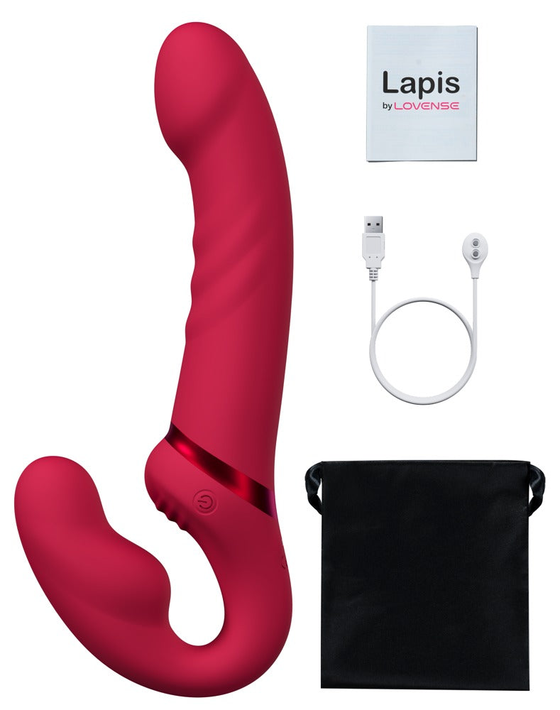 Lovense Lapis dubbele vibrator - Roze