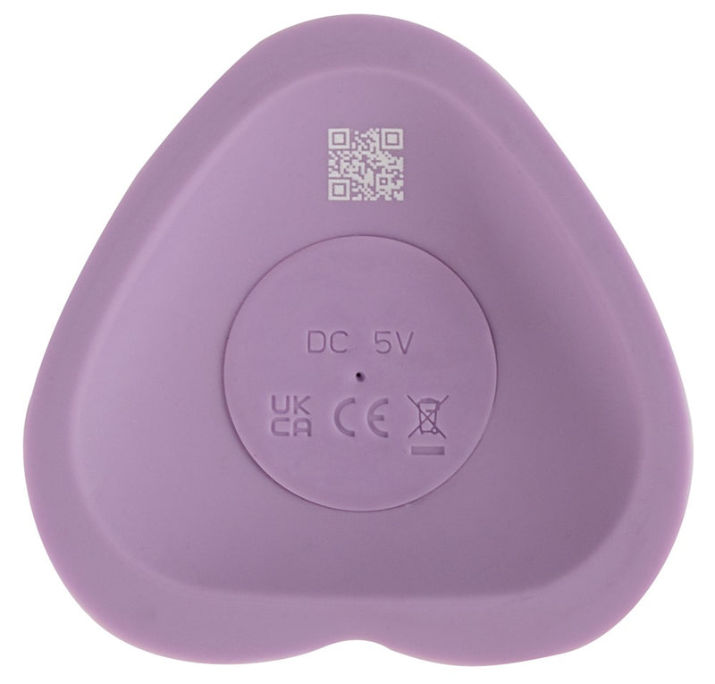 You2Toys Vibrator hartvormig met zuignap - Paars