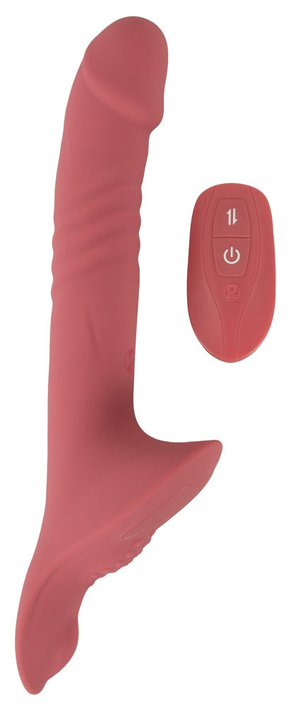 You2Toys Strap-on set met dubbele vibrator en afstandsbediening - Roze