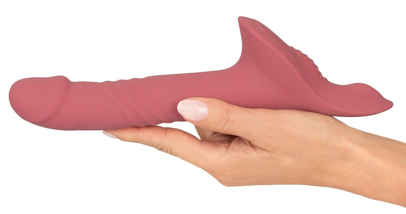You2Toys Strap-on set met dubbele vibrator en afstandsbediening - Roze