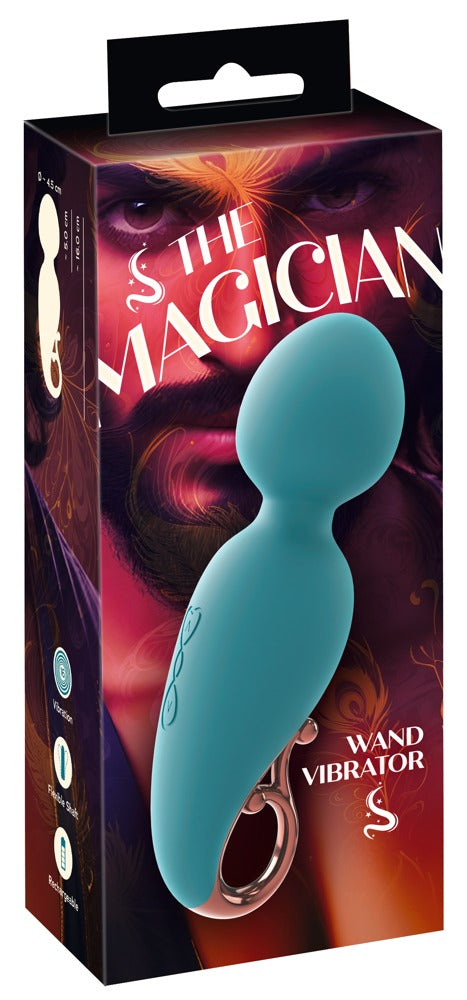 You2Toys Vibrator met fluweelzachte massagekop - Turquoise