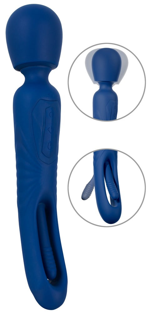 Sweet Smile Trilkussen 2-in-1 met flicking tong - Blauw