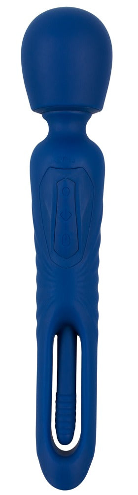 Sweet Smile 2-in-1-wand met flikkerende tong - Blauw