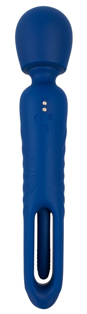 Sweet Smile 2-in-1-wand met flikkerende tong - Blauw
