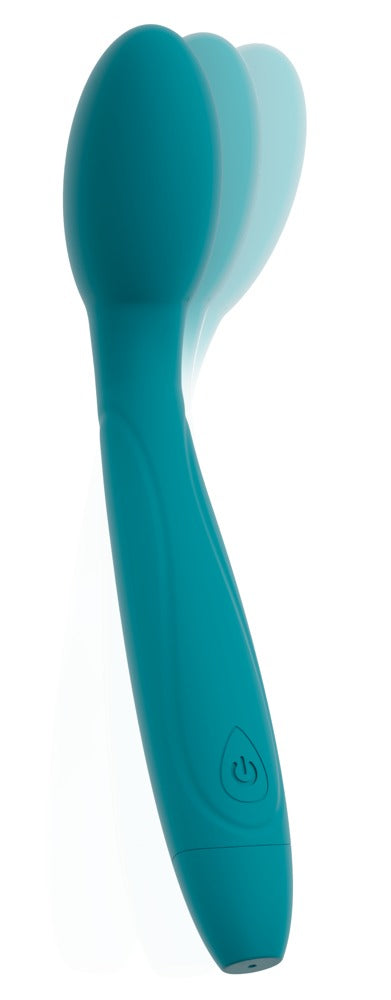 Sweet Smile vibrator met knikkop - Blauw