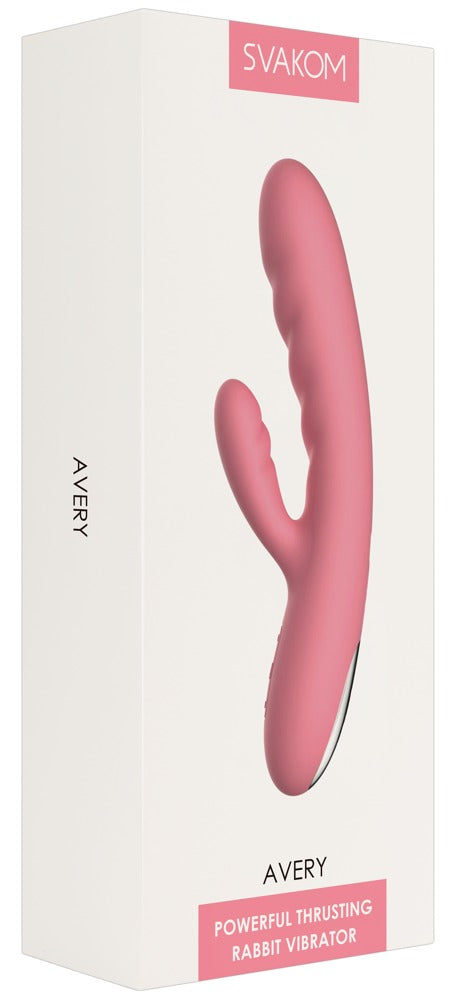 SVAKOM Avery konijn vibrator - Paars