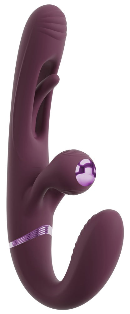 JAVIDA Strapless strap-on - Paars
