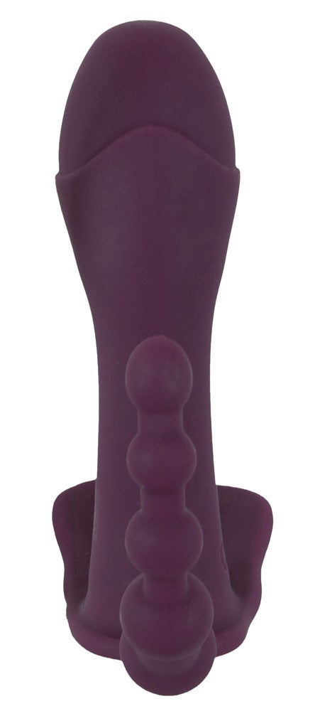 beau coeur cœur ARIVA slip vibrator - Paars