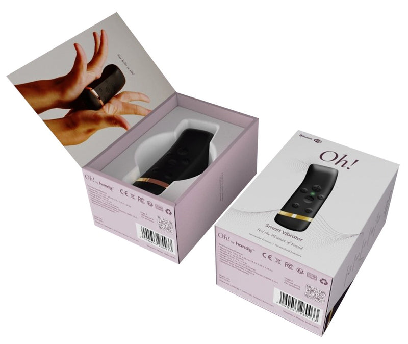 The Handy Oh! vibrator - Zwart