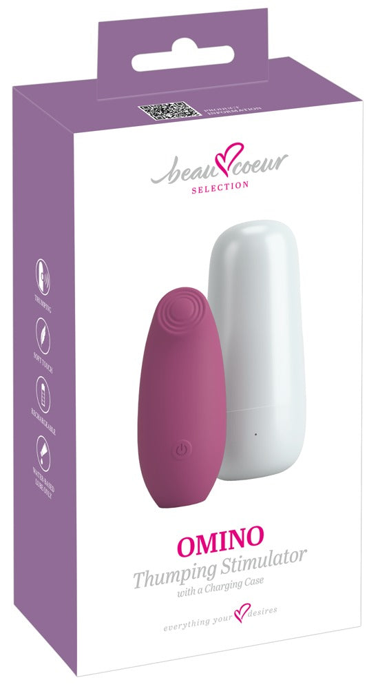 beau coeur cœur OMINO stootstimulator - Roze