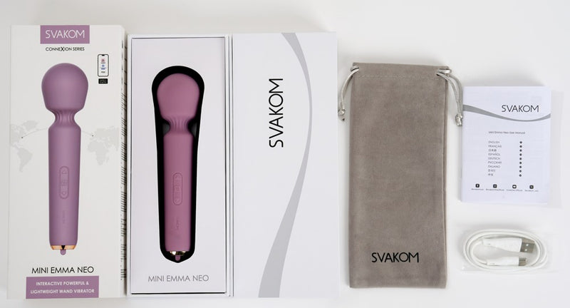 SVAKOM Mini Emma Neo massagestaaf - Paars