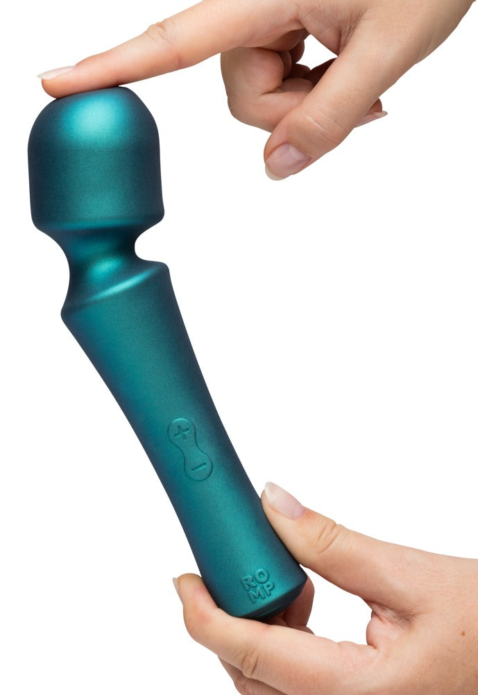 ROMP Massagestaaf met beweegbare kop - Groen