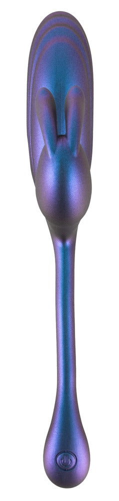 Sweet Smile Flexible Double Bullet vibrator - Blauw
