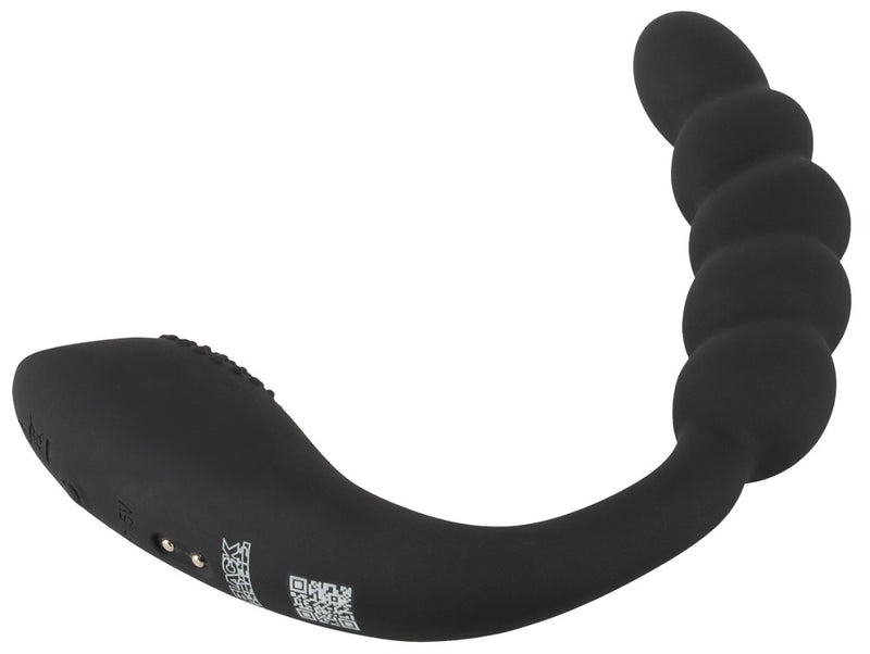Black Velvets dubbele stimulator - Zwart