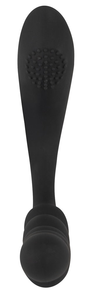Black Velvets dubbele stimulator - Zwart