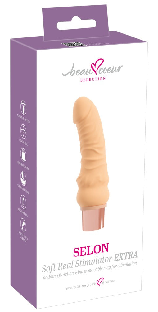 beau coeur cœur SELON stimulator - Huidskleur Licht