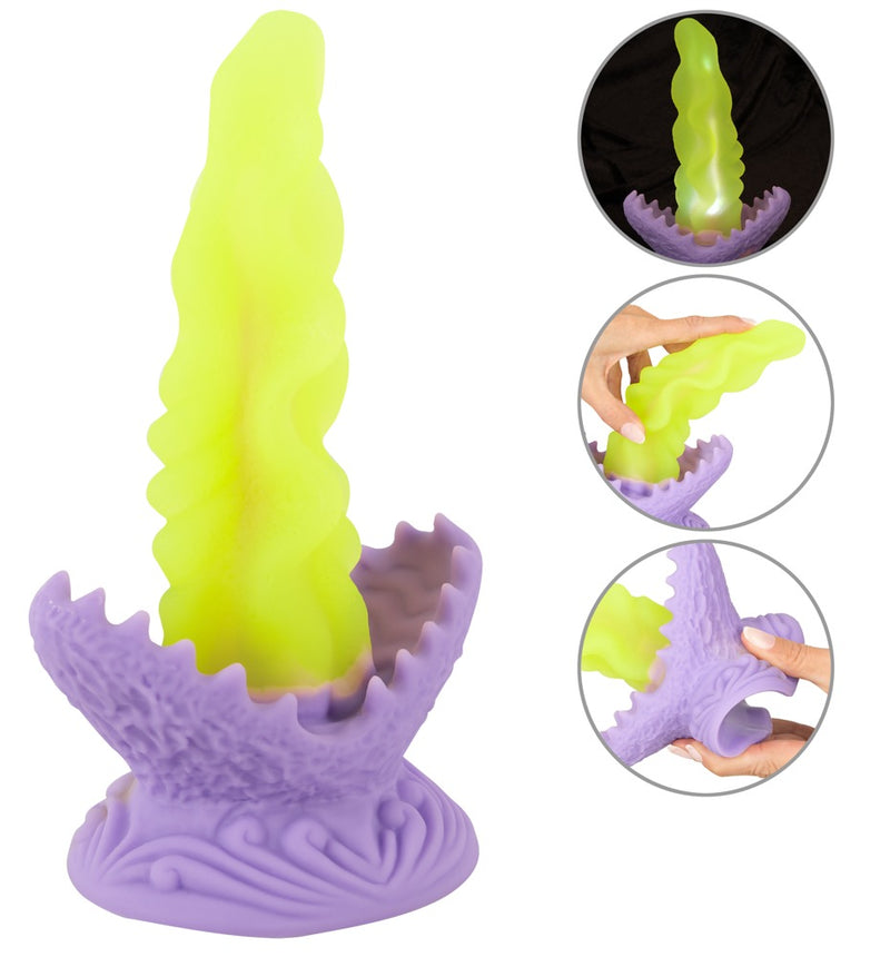 Beasty Cocks fantasiedildo Passionate Plant - Geel