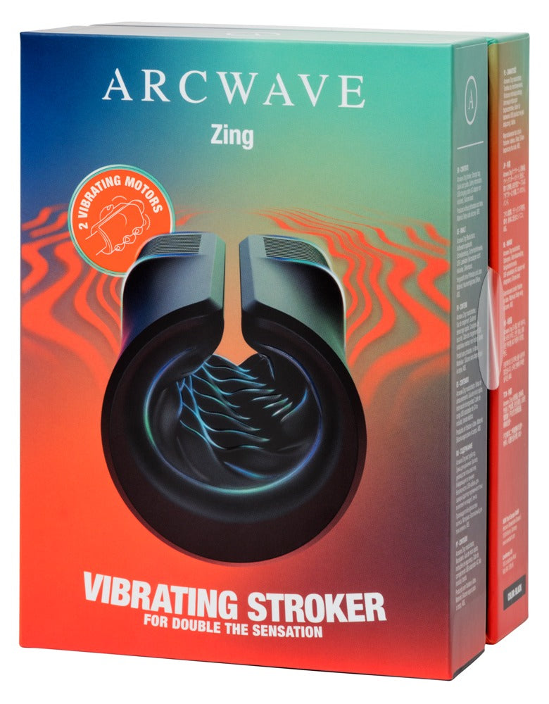 Arcwave Trilkussen compact met diepe vibraties - Zwart