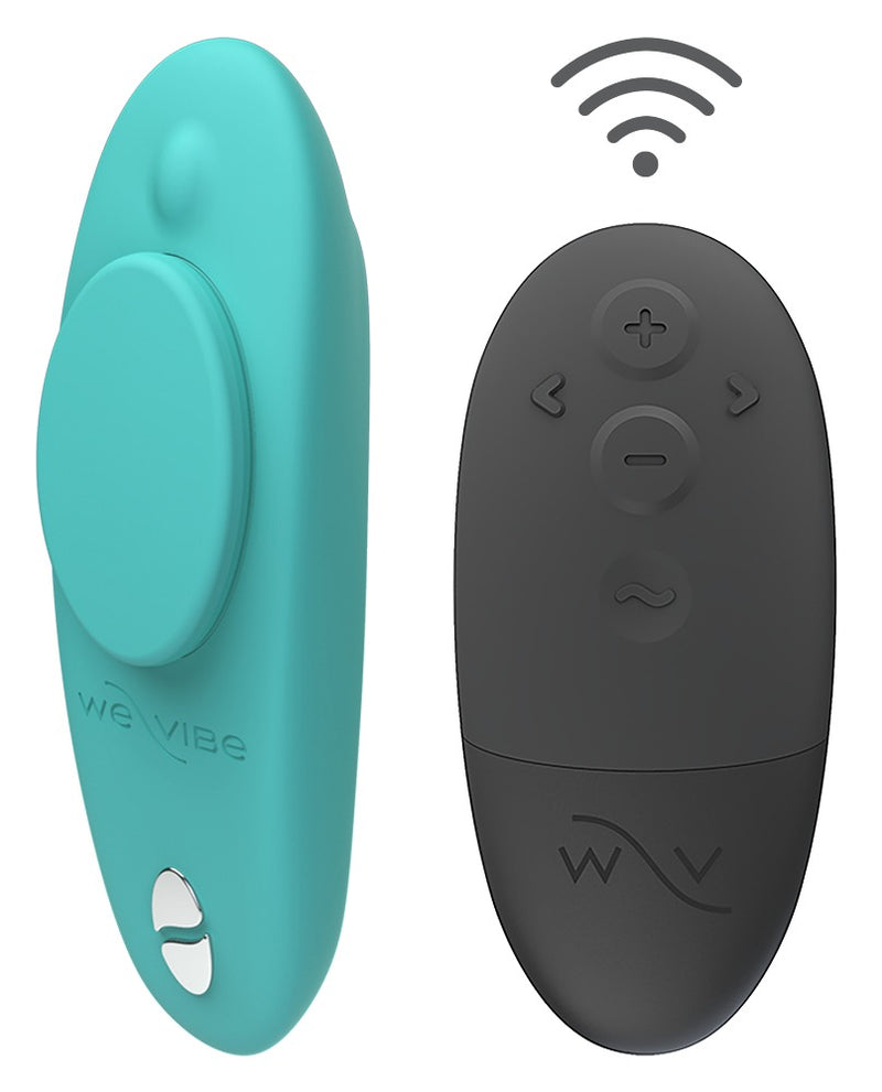 We-Vibe Trilkussen platte slip met 10 vibratiestanden - Turquoise