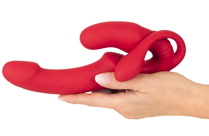 Strapless Strap-On Teaser trio - Rood