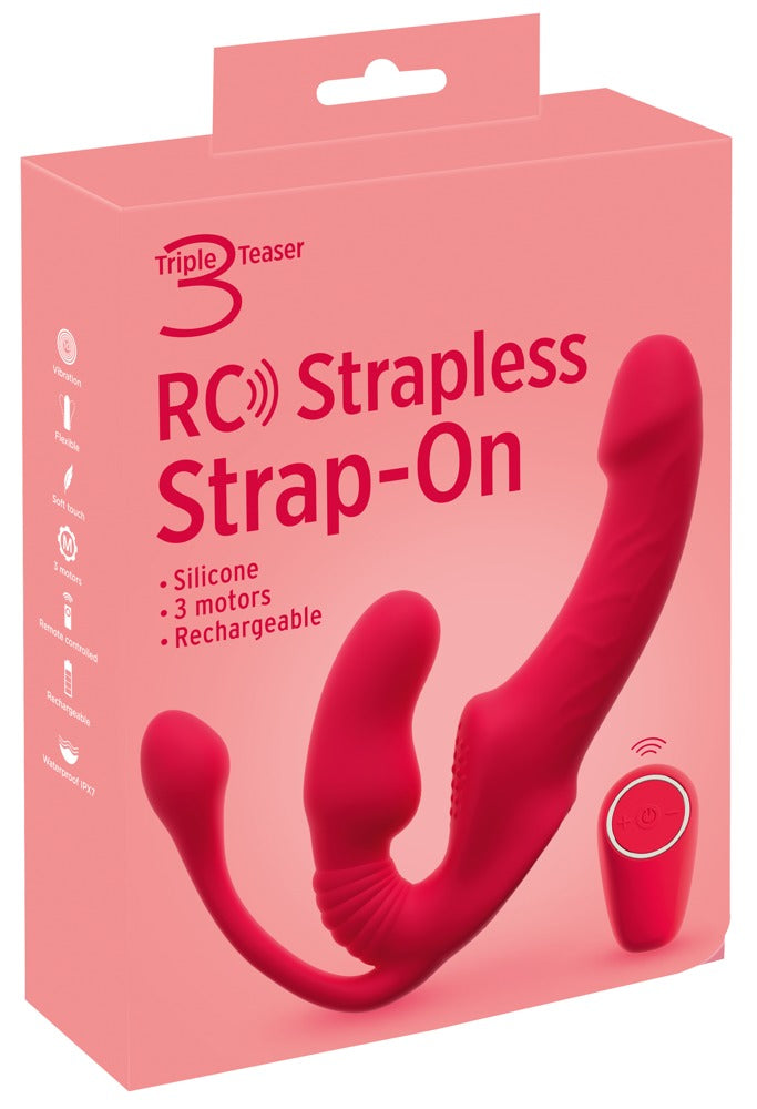Strapless Strap-On Teaser trio - Rood