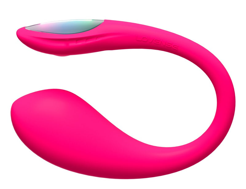 Lovense G-spot egg vibrator met lichtshow - Roze
