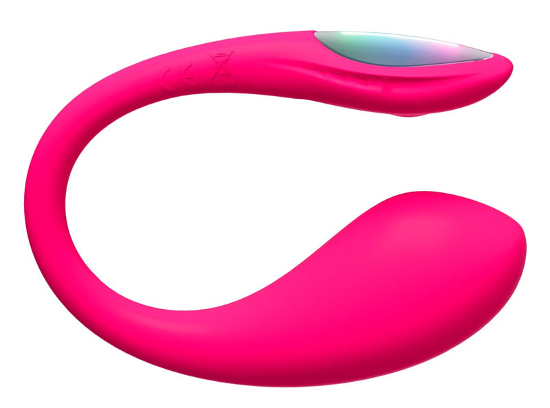 Lovense G-spot egg vibrator met lichtshow - Roze
