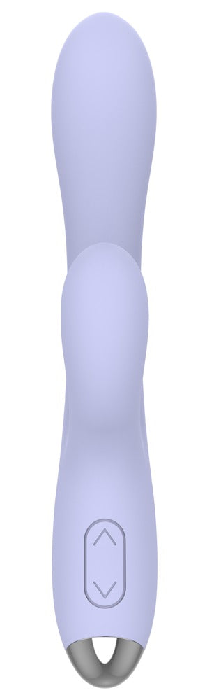 beau coeur Gebogen konijn vibrator - Paars