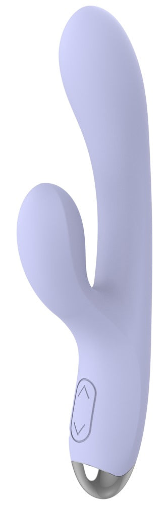 beau coeur Gebogen konijn vibrator - Paars